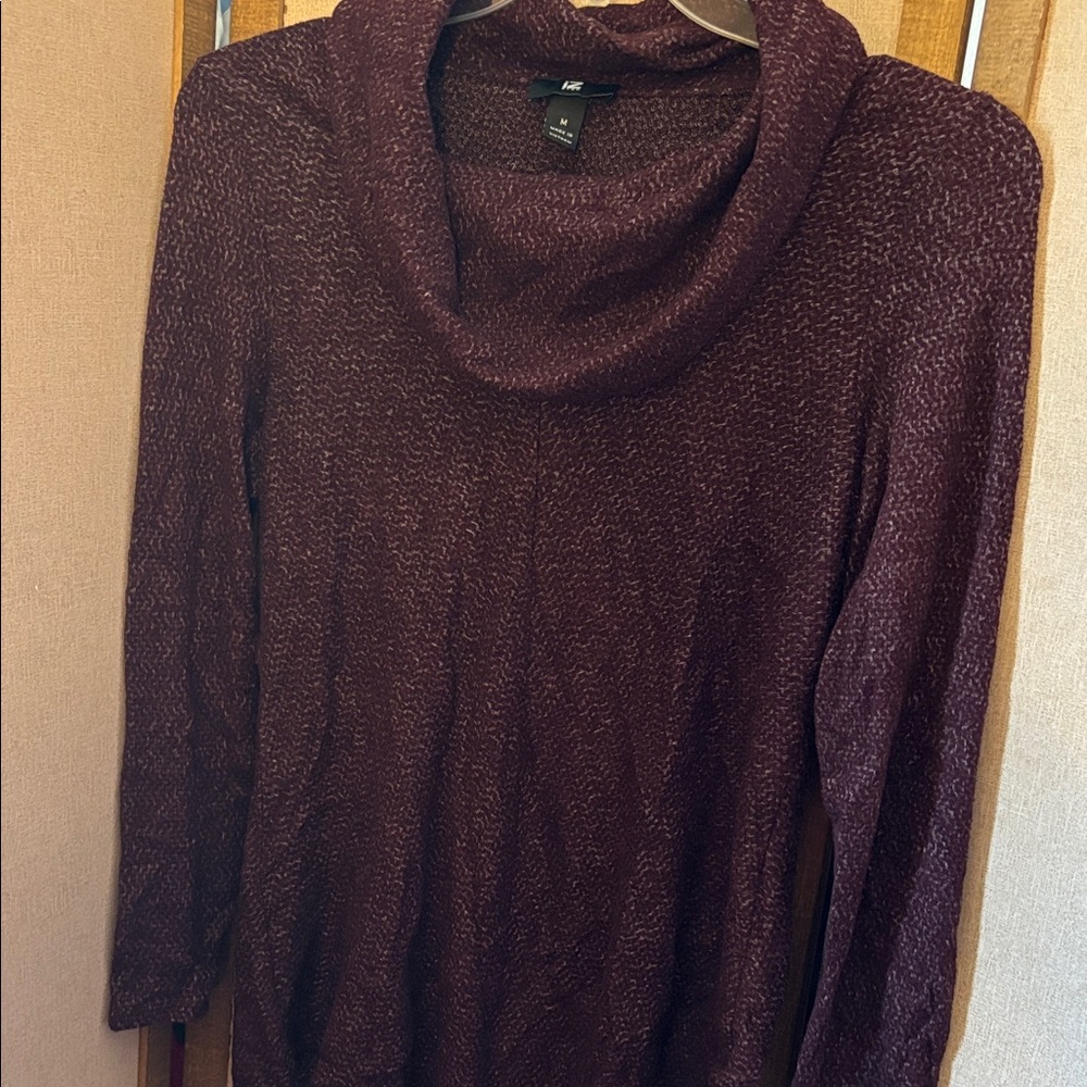 IZ Byer Women's Cowl Neck Sweater medium